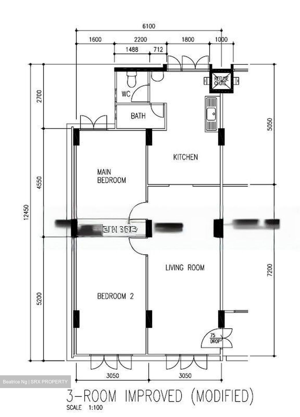 Blk 408 Sun Plaza View (Tampines), HDB 3 Rooms #467274211
